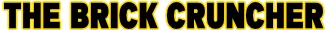 the brick cruncher logo text only