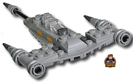 LEGO set 912405 N-1 starfighter belonging to the Mandalorian